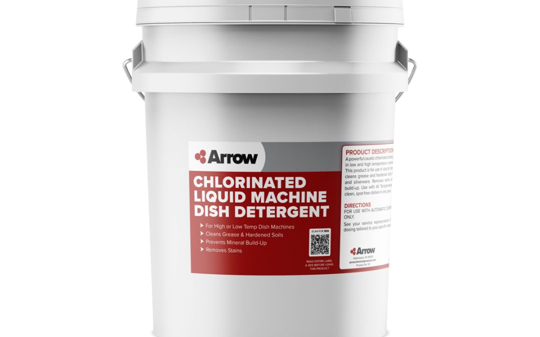 Arrow 112 Chlorinated Liquid Machine Dish Detergent
