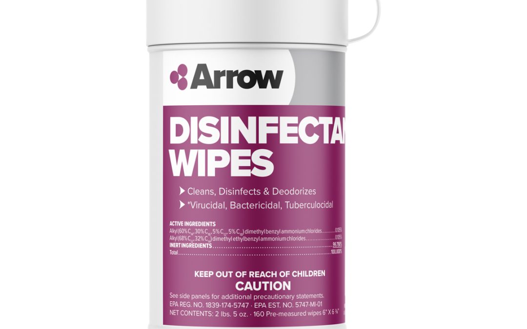 Arrow 174 Disinfectant Wipes