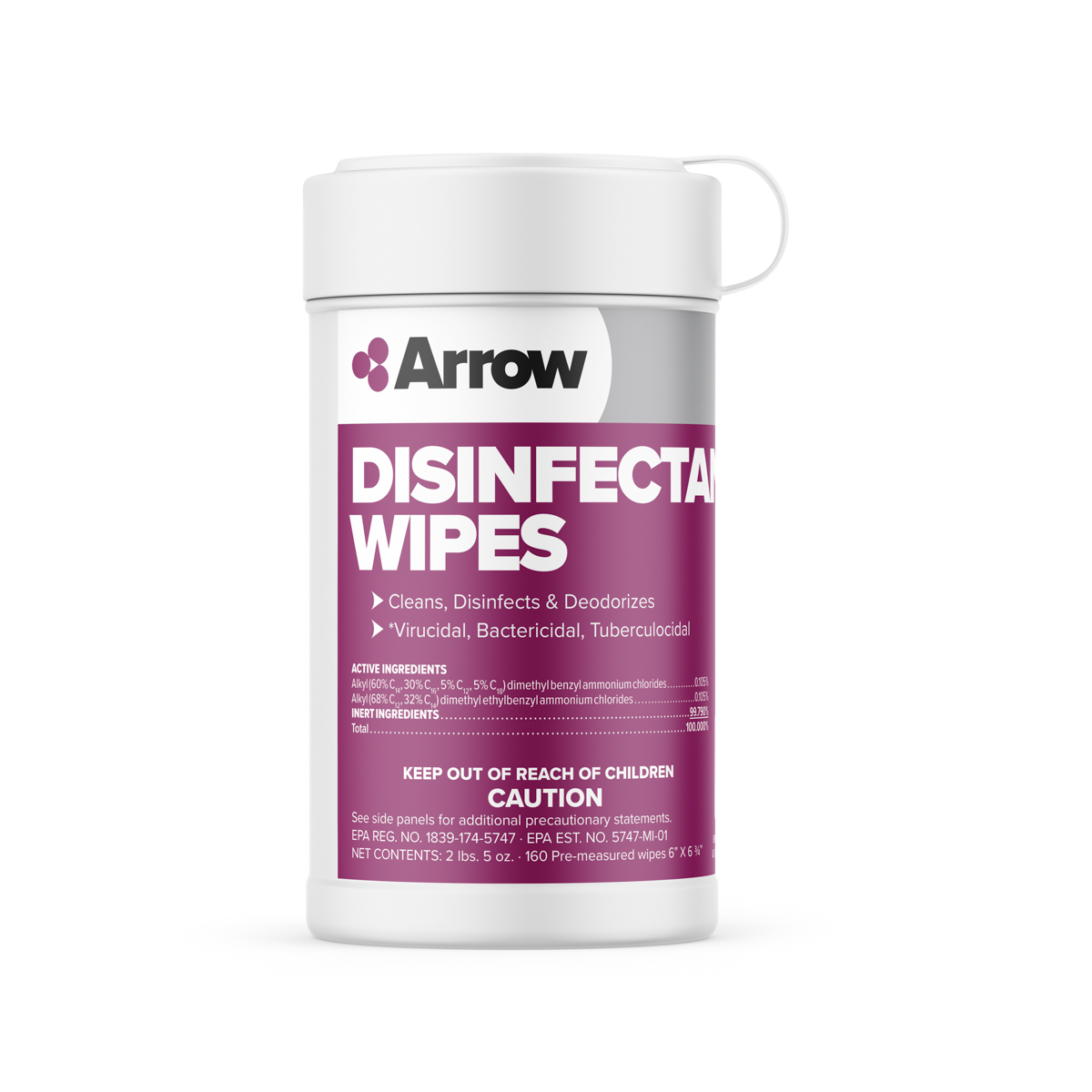 Arrow 174 Disinfectant Wipes