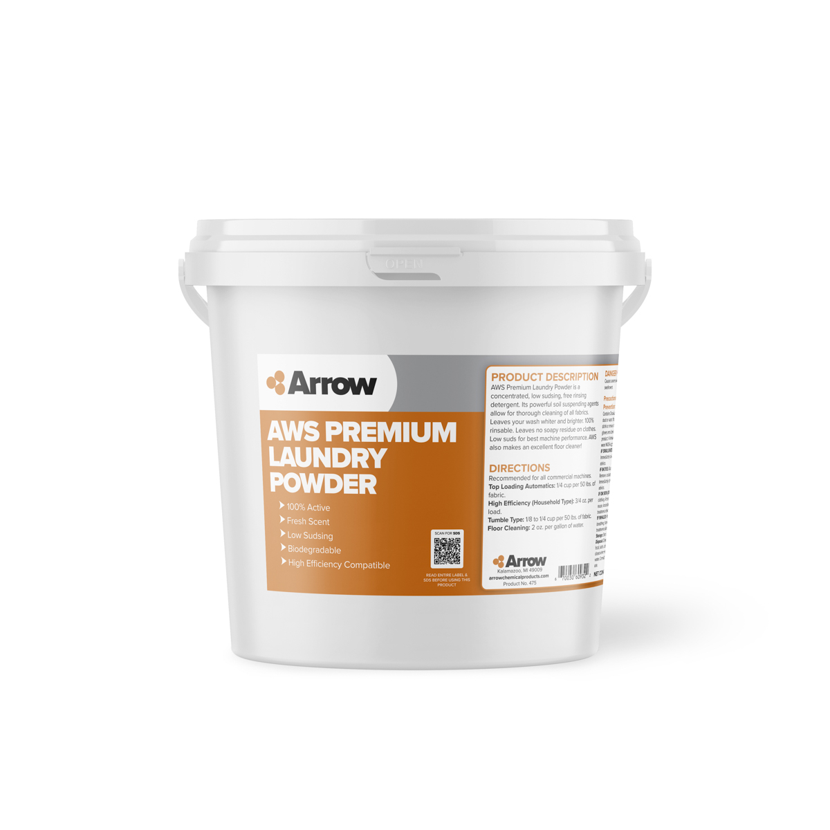 Arrow 475 AWS Premium Laundry Powder